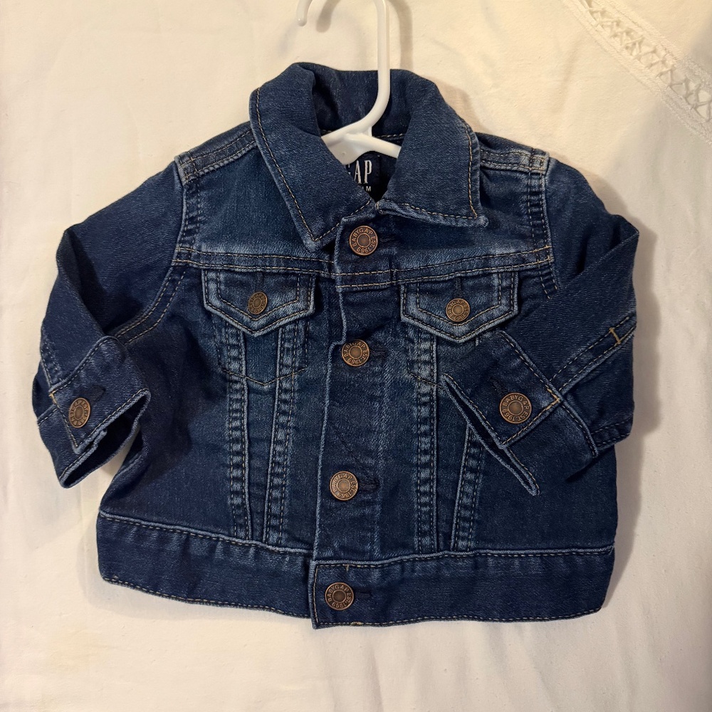 GAP Baby Denim Jacket (0–3 Months)